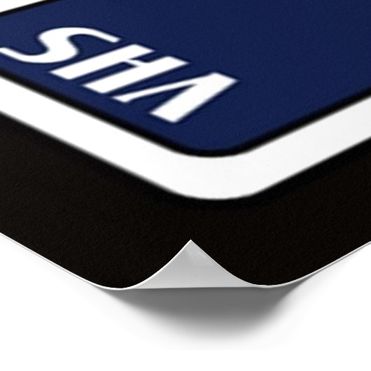 VHS Klassieke stapel Poster (Hoek)