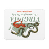 VHS Logo Magnet Magneet (Horizontaal)