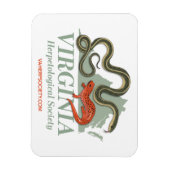 VHS Logo Magnet Magneet (Verticaal)