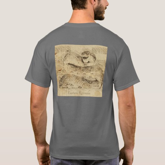 VHS Ratsnake T-shirt (Achterkant)