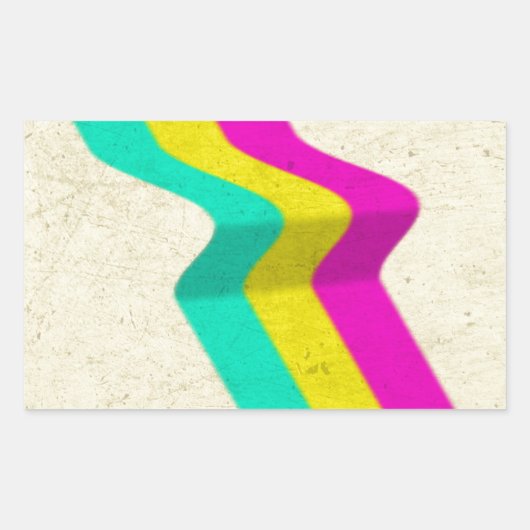 VHS RECHTHOEKIGE STICKER (Voorkant)