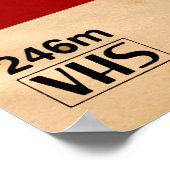 VHS Retro Vaporwave Parody Anticapitalism Poster (Hoek)