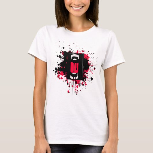 VHS Splat T-shirt (Voorkant)