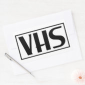 VHS-Stickers Rechthoekige Sticker (Envelop)