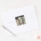 VHS-Stickers Vierkante Sticker (Envelop)