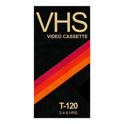 VHS T120 - 80s II Perfect Poster (Voorkant)