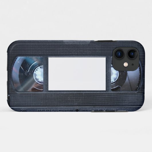 VHS-tape Case-Mate iPhone Case (Achterkant (horizontaal))