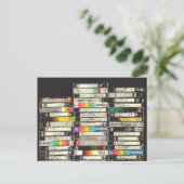 VHS-tapes Briefkaart (Staand voorkant)