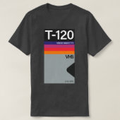 VHS-videocassette T-shirt (Design voorkant)