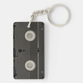 VHS Videokassette Sleutelhanger (achterkant)