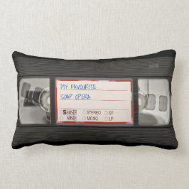 VHS-videorretro aanpasbaar Kussen