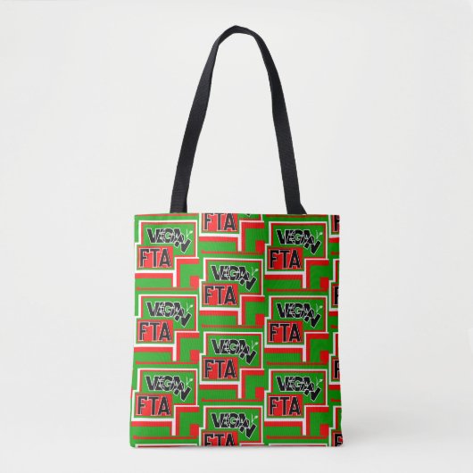 VHZ Vegan (voor de dieren) Tote Bag (Voorkant)