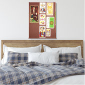 VI Lovers Canvas Afdruk (Insitu (Slaapkamer))