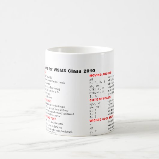 vi Opdrachten voor WSMS 2010 Koffiemok (Center)