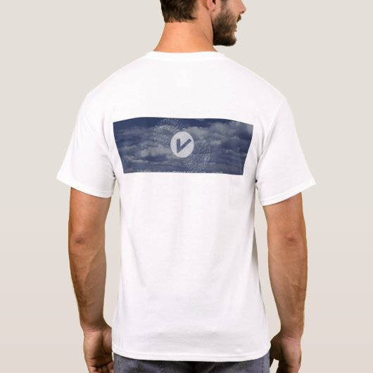 vi sky logo t-shirt (Achterkant)