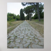 Via Appia Appian way, roman roadway Poster (Voorkant)