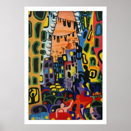 Via Appia Poster (Voorkant)