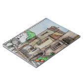 Via Costarella en het klooster Notitieboek (Linkerzijde)