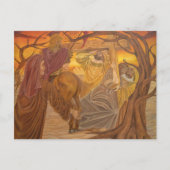 Via crucis feestdagenkaart (Voorkant)