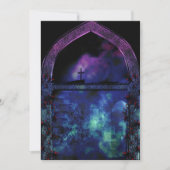 Via de Arch Gothic Wedding Invite Kaart (Voorkant)
