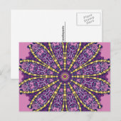 Via de Hole - Mandala - Briefkaart (Voorkant / Achterkant)