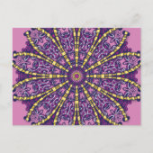 Via de Hole - Mandala - Briefkaart (Voorkant)