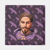 Via de kraaimagnet magneet (Voorkant)