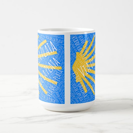 Via de la Plata Scallop shell Large Coffee Mok (Center)