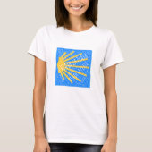 Via de la Plata Scallop shell T-shirt (Voorkant)