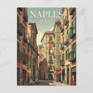 Via dei Tribunali Italië Briefkaart