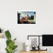 Via Fatabene Fratelli, Milaan, 1830 Poster (Thuiskantoor)