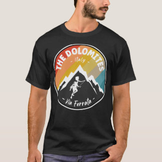 Via Ferrata De Dolomites Italië T-shirt