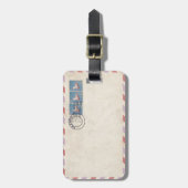 via het bagagelabel van de lucht (Voorkant verticaal)