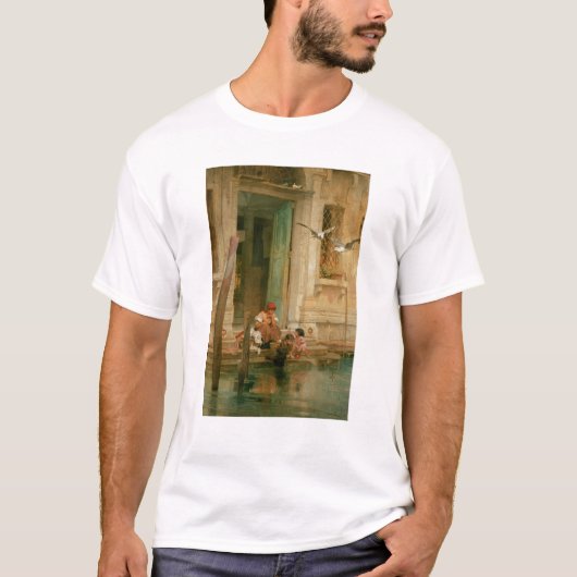 Via het kanaal, Venetië T-shirt (Voorkant)