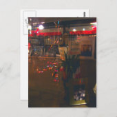 Via het raam in het Italiaans-Amerikaanse Museum Briefkaart (Voorkant / Achterkant)