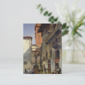 Via Mazzanti, Verona, 1880 Briefkaart (Staand voorkant)