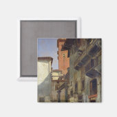 Via Mazzanti, Verona, 1880 Magneet (Voorkant / Achterkant)