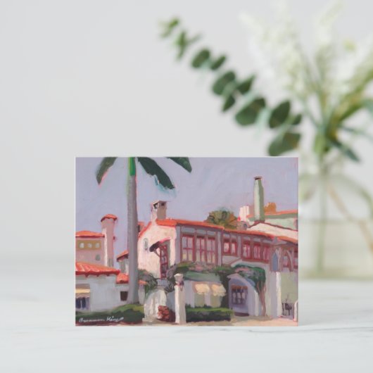 Via Mizner briefkaart (Staand voorkant)