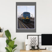 Via rail poster (Thuiskantoor)