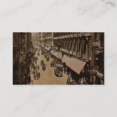 Via Roma, Napels, Italië klassiek Photochrom Visitekaartje (Achterkant)