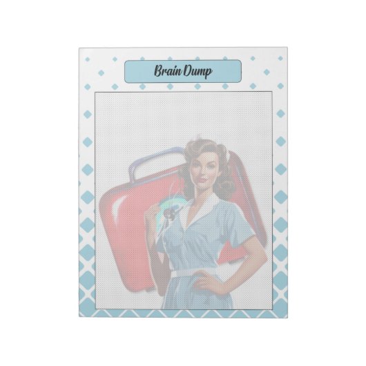 Via verpleegschool _ Brain Dump Notitieblok (Linkerzijde)