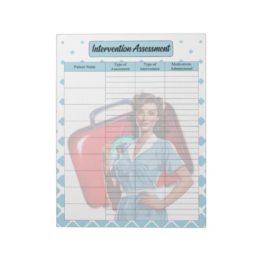 Via Verpleegschool _ Interventie Beoordeling Notitieblok (Linkerzijde)