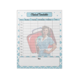 Via Verpleegschool _ Klinische Tafel Notitieblok