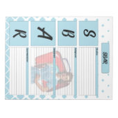 Via Verpleegschool _ SBAR Sjabloon Notitieblok (Voorkant)