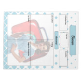 Via Verpleegschool _ Ziekte Temp 1 Notitieblok (Voorkant)