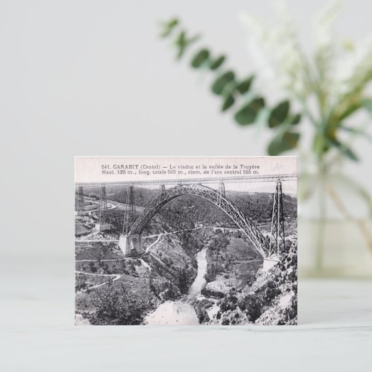 Viaduc de Garabit  Briefkaart (Staand voorkant)