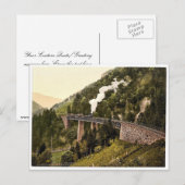 Viaduct and gorge, Hollenthal, Black Forest, Baden Briefkaart (Voorkant / Achterkant)