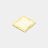 Viaduct Licht Geel Abstract Waterverf Kunst Post-it® Notes (Schuin)