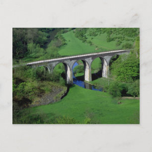 Viaduct, Monsal Dale, Peak District, Derbyshire, U Briefkaart