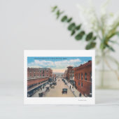 Viaduct Uitzicht East Center Street Briefkaart (Staand voorkant)